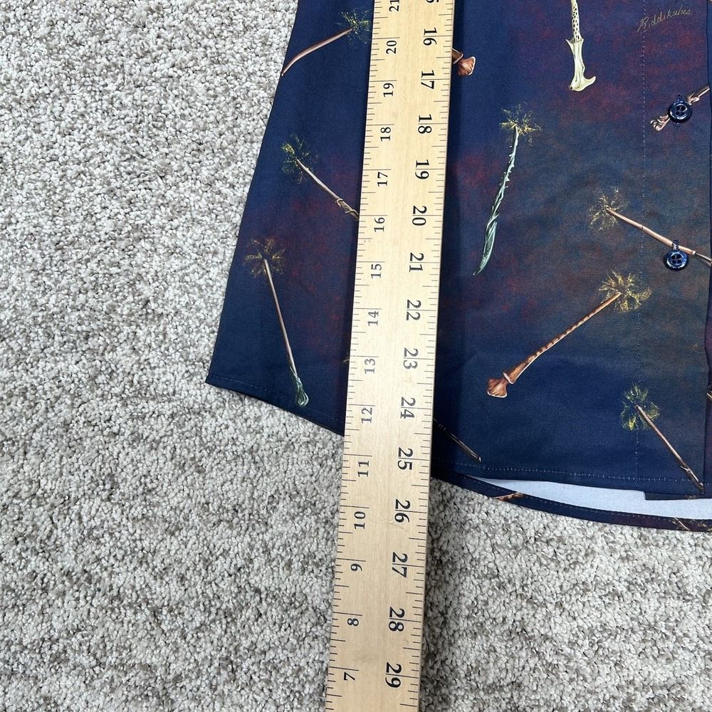 RSVLTS Harry Potter Women's Small Ollivanders Best Wizard Wands Short Sleeve NWT - Picture 7 of 8